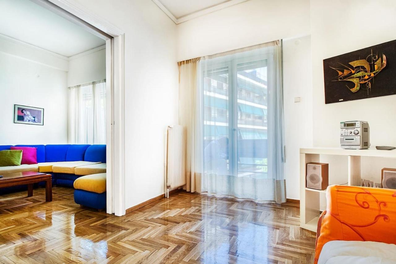 Spacious Flat Near Ampelokipoi Metro Station เอเธนส์ ภายนอก รูปภาพ