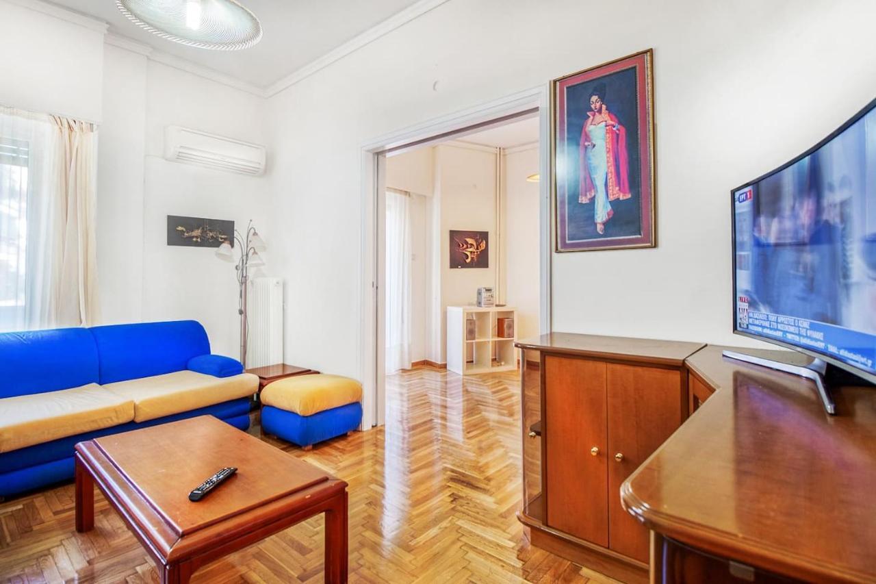 Spacious Flat Near Ampelokipoi Metro Station เอเธนส์ ภายนอก รูปภาพ
